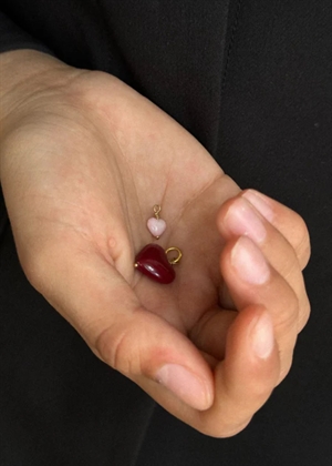 Amore heart pendant Wine Pico